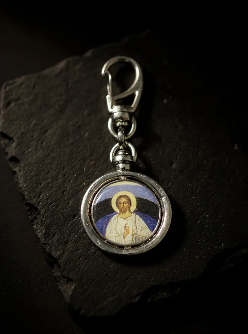 Chaveiro Redondo Giratório